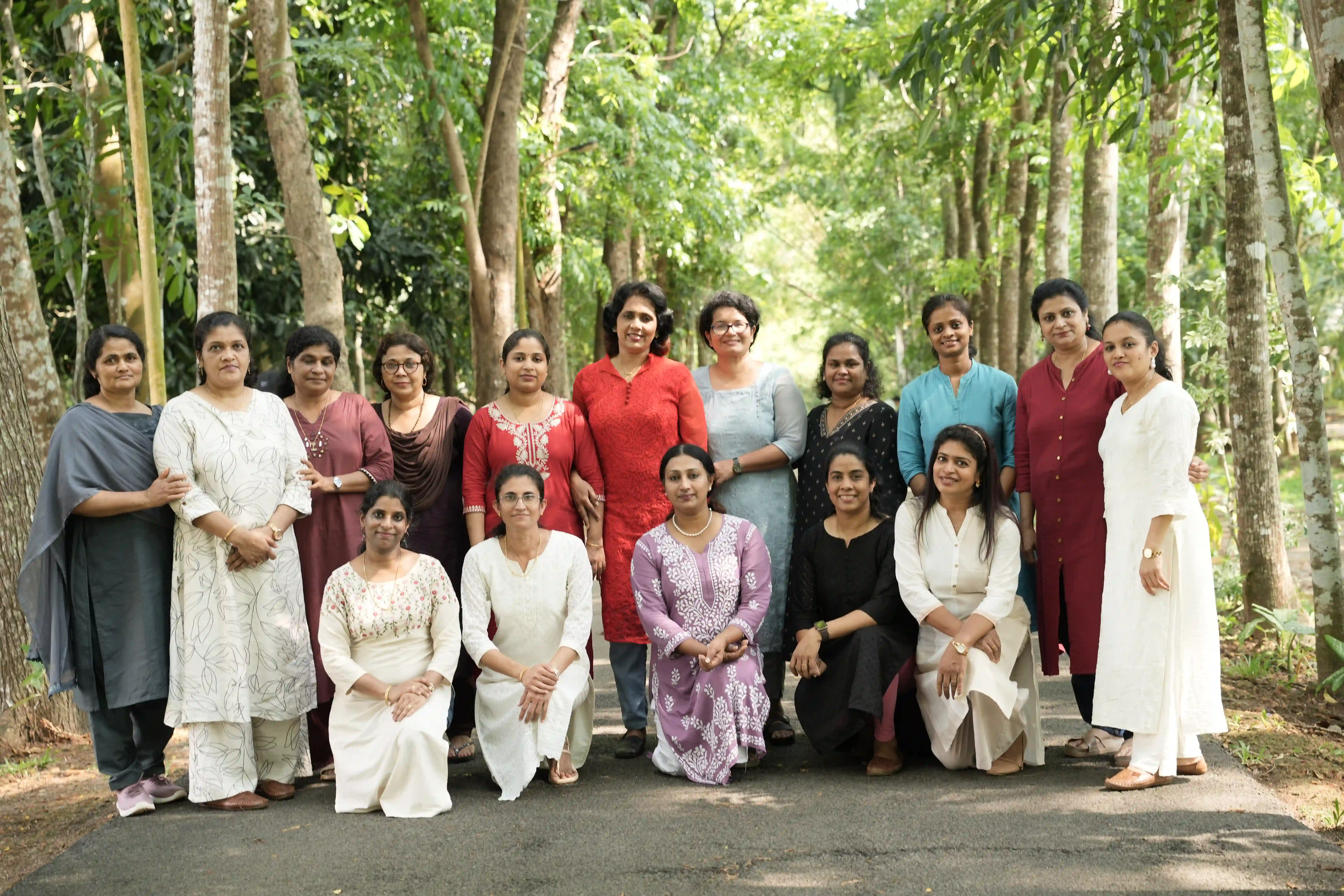 Children learning at Believers Meadows Kakkanad